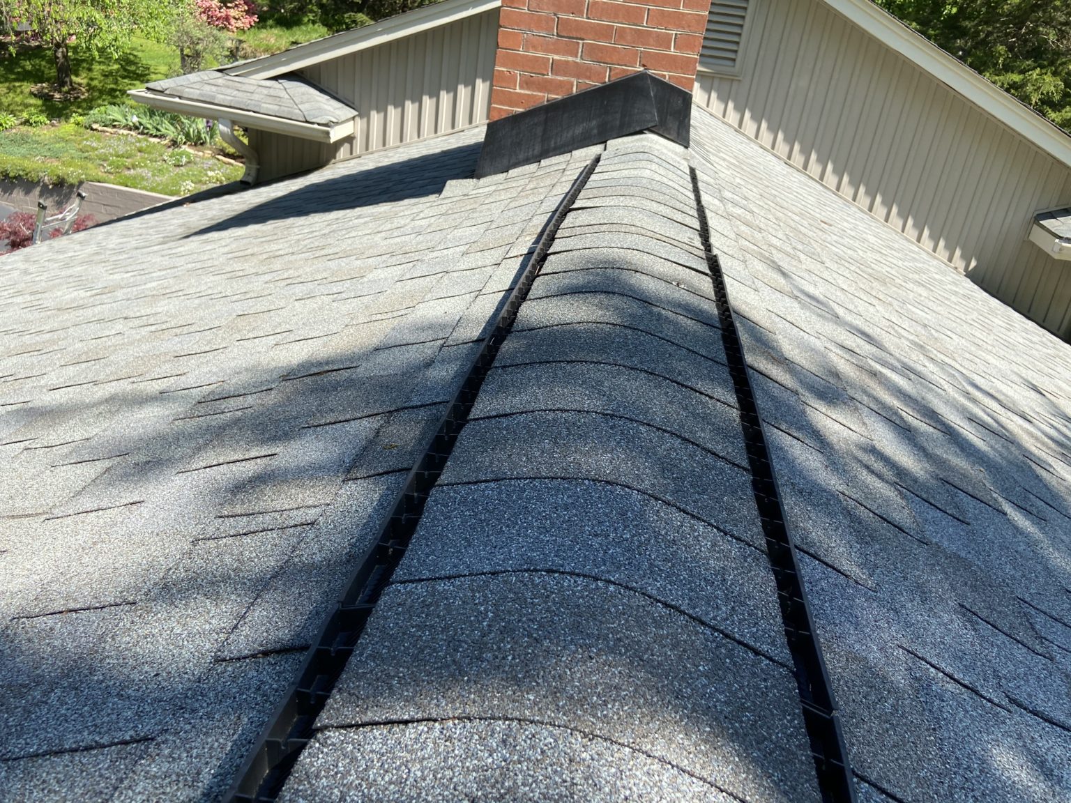 Ridge Caps Shingles are Cracking Litespeed Construction Knoxville