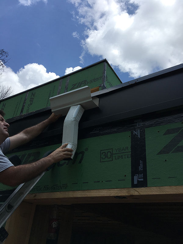 Knoxville-Commercial-Roof-for-new-construction-gutter-installation