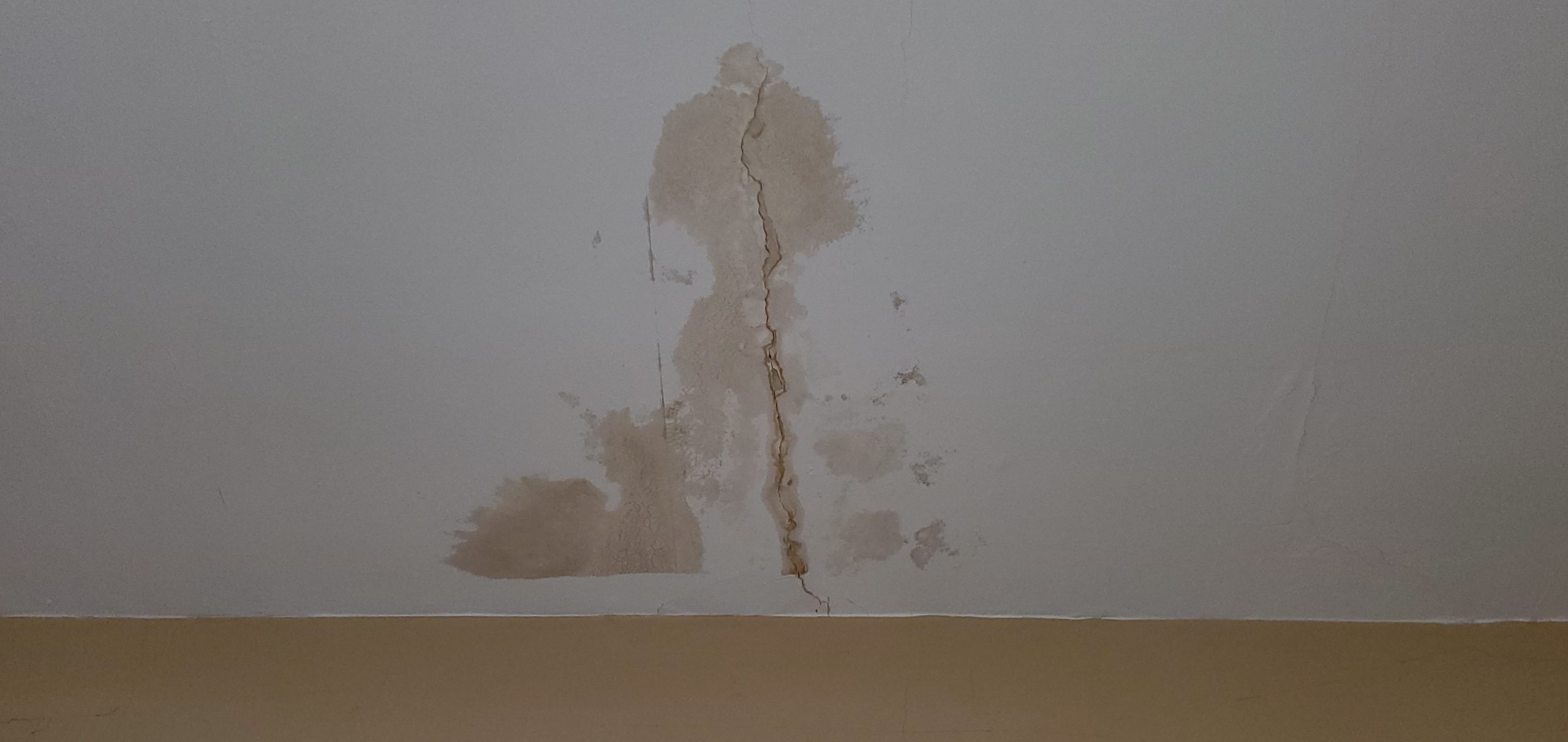 this is a picture of ceiling stains caused by roof leaks in knoxville tn