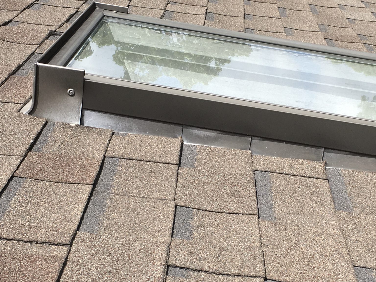 Existing Skylight Flashing Litespeed Construction Knoxville