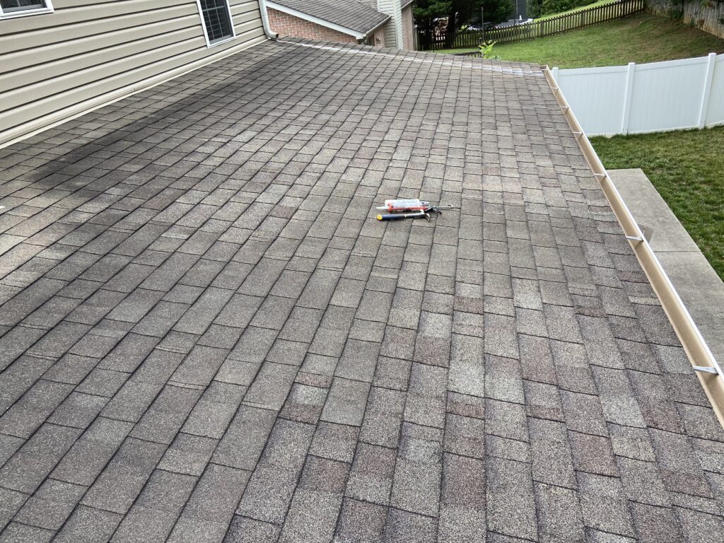 misinstalled roof