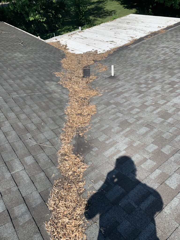 Roof Leaks are Occurring Where a Porch Roof Meets a House in Knoxville TN