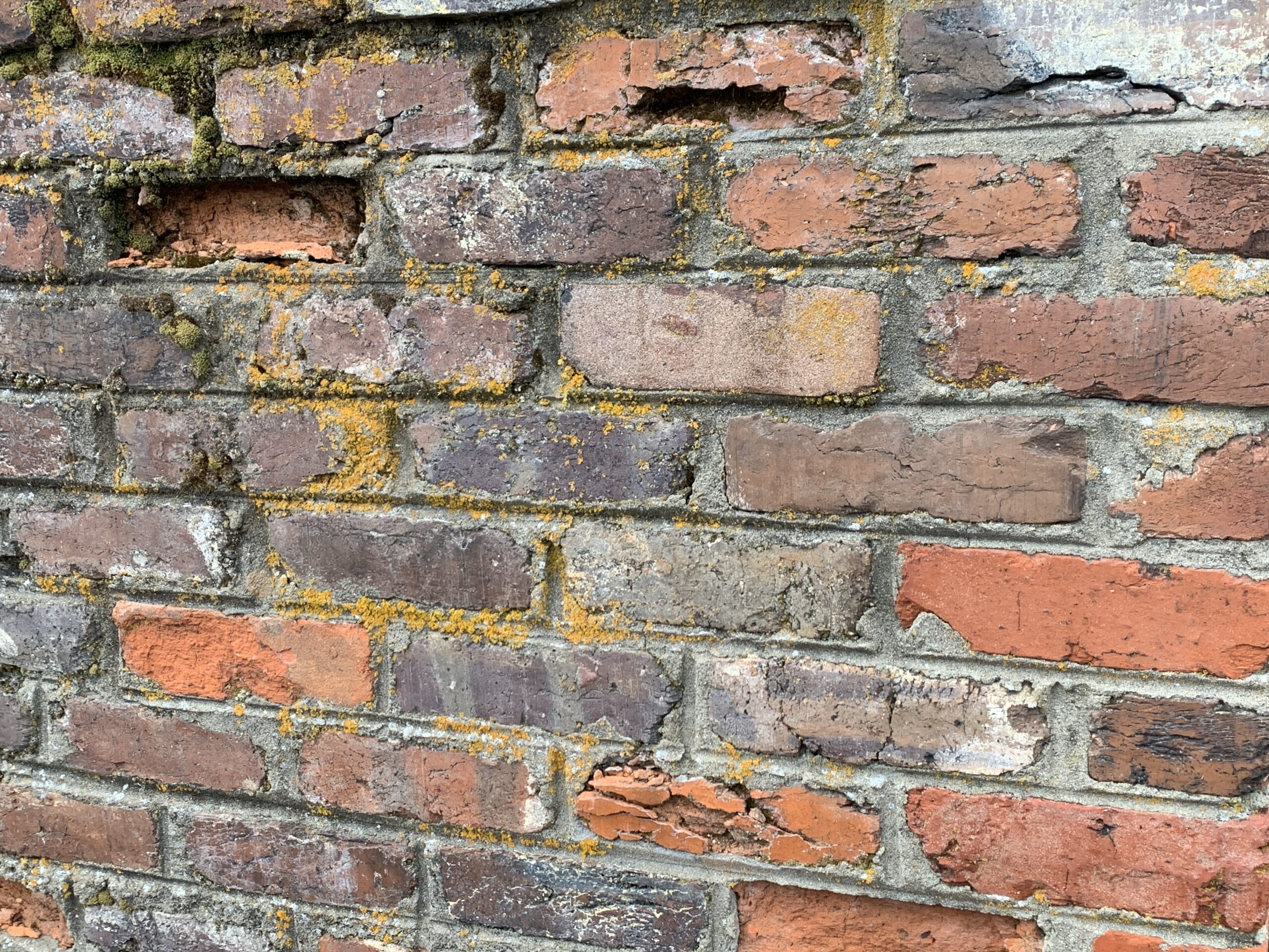 chimney bricks are in bad shape