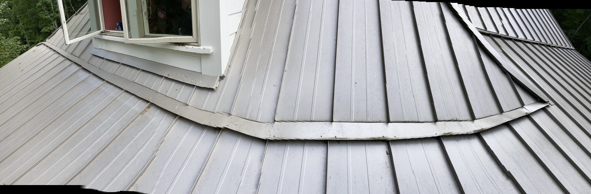 This is a piece of transition flashing that we need to flash over there