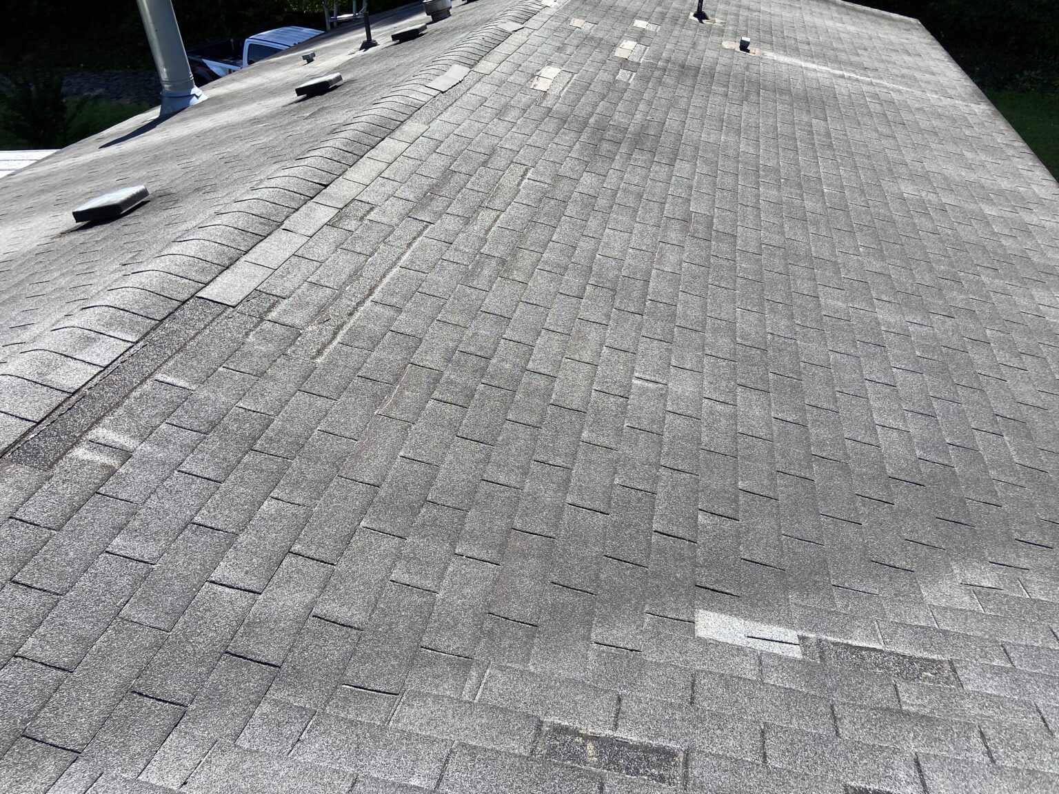 Shingles Blown Off of Roof by High Winds Litespeed Construction Knoxville