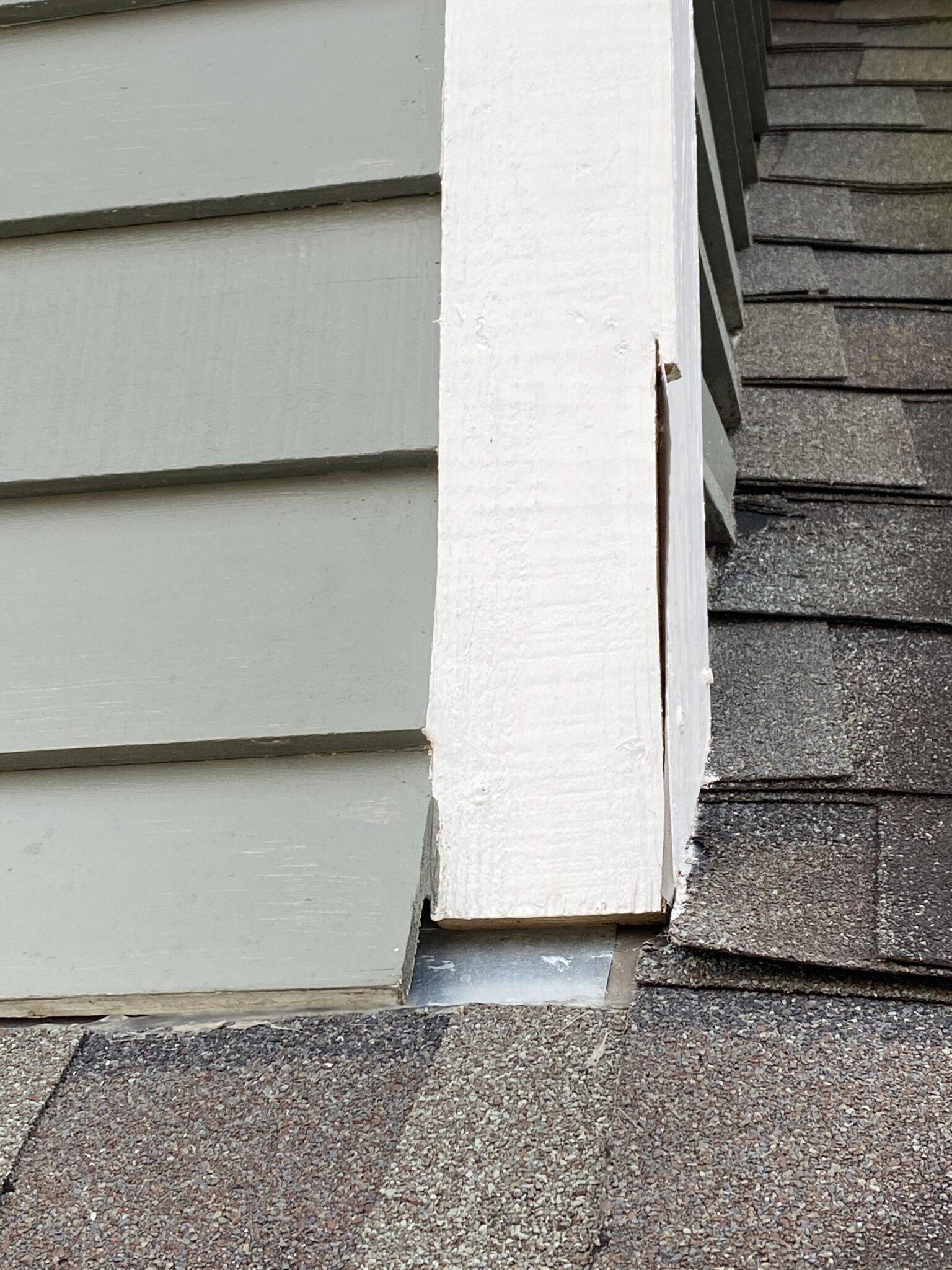 Leak And Gutter Repairs At Dormer