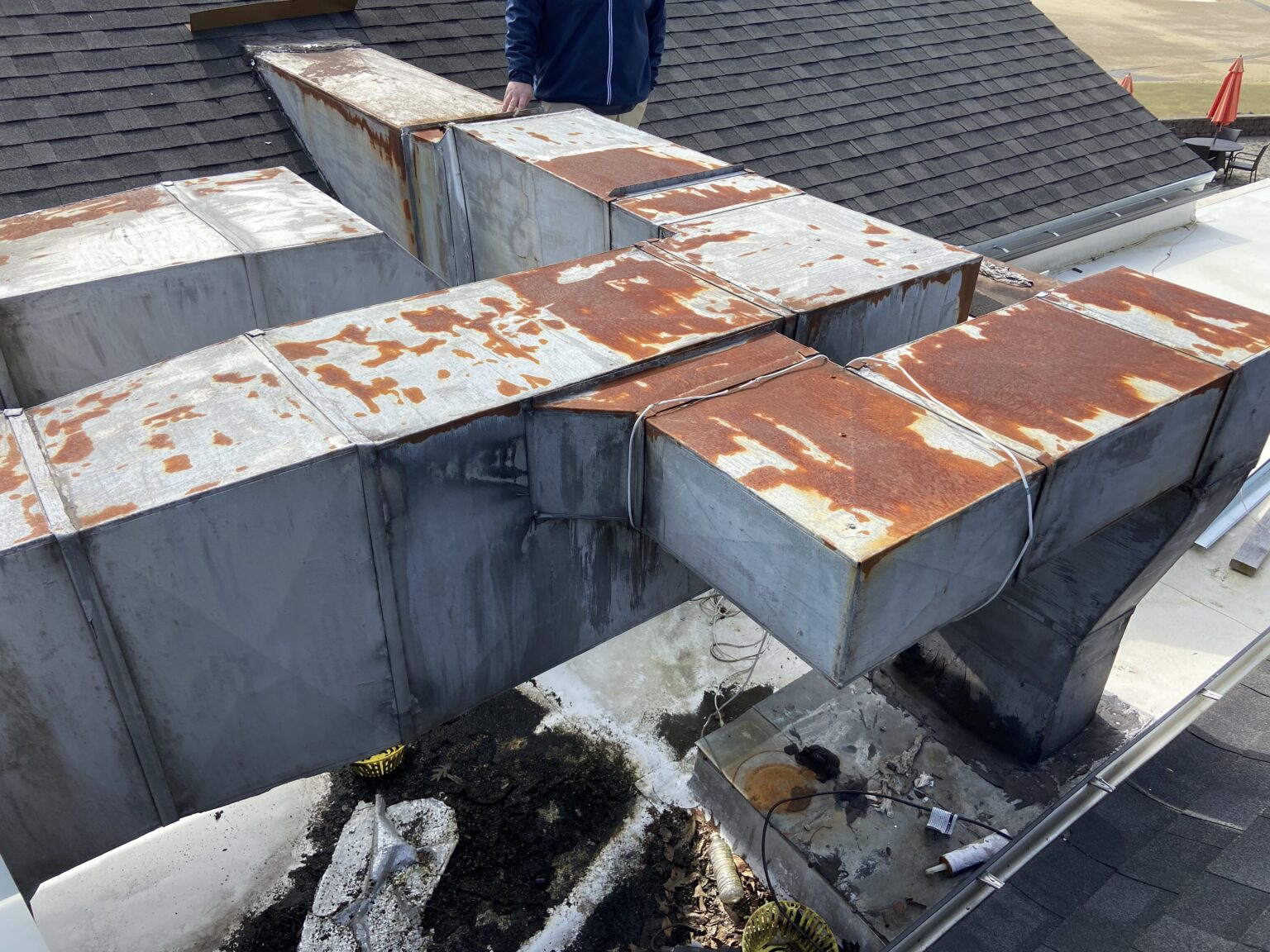 This Commercial Roof Has Leaks in Knoxville TN Litespeed Construction