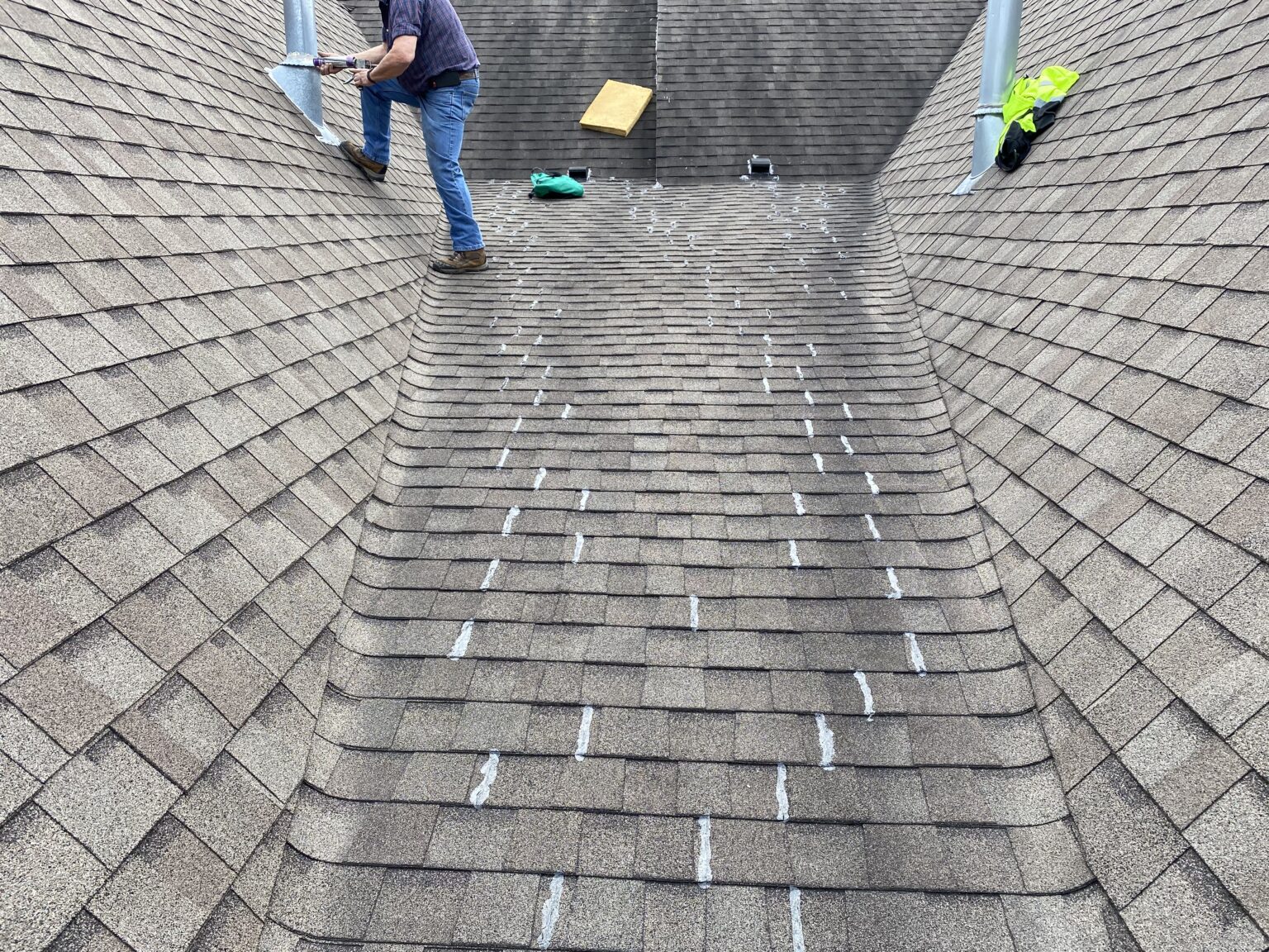 Roof Leak at a Low Slope Valley