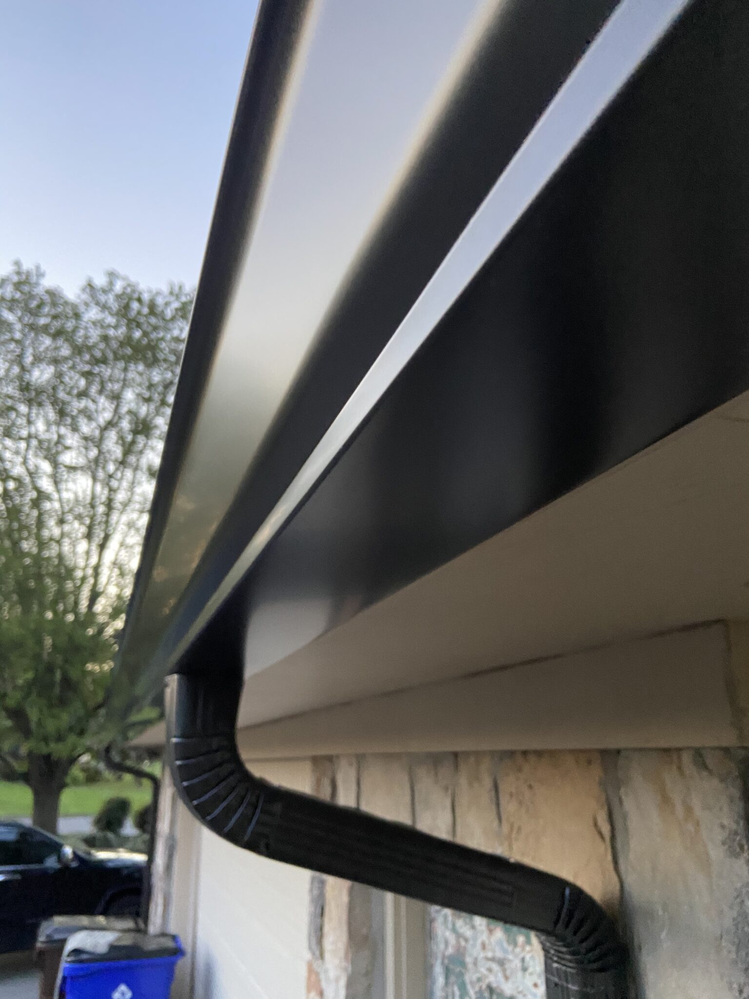 This is a 6 inch bronze Gutter Litespeed Construction Knoxville