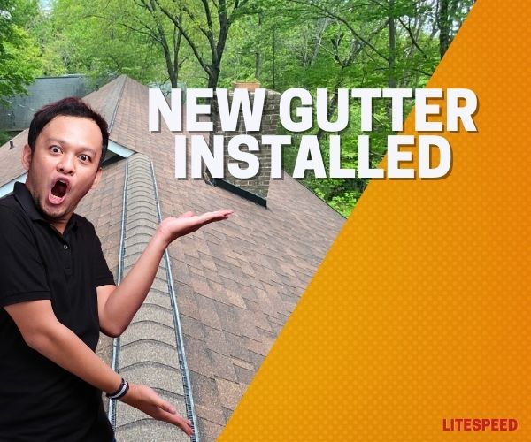 Knoxville Roofers Installed New Gutters