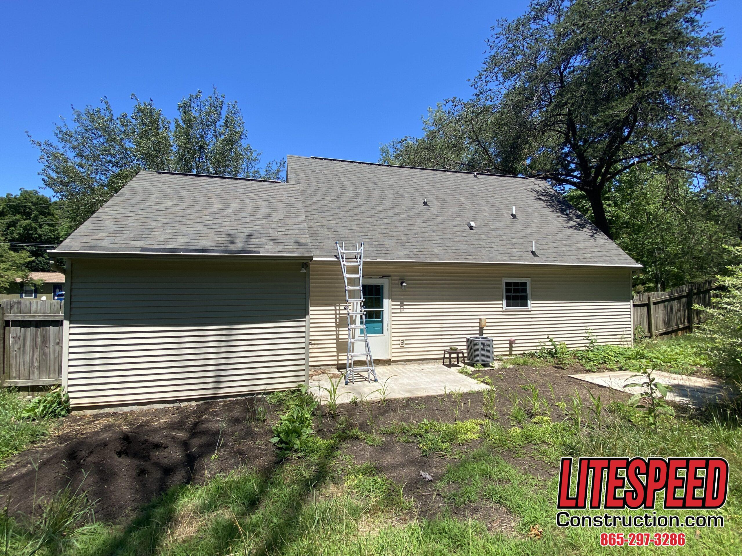 New GAF Weatherwood Roof