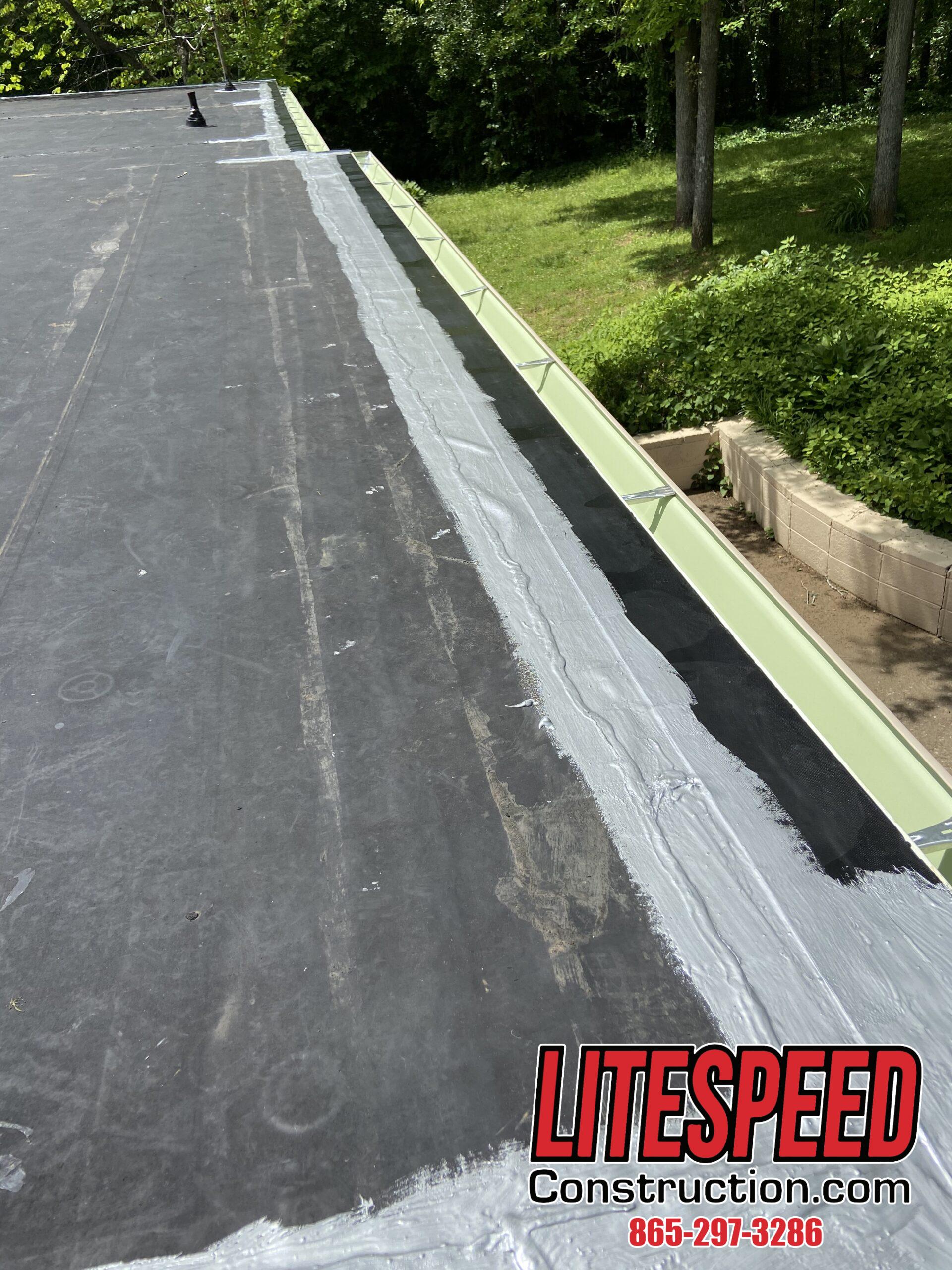 Completed Commercial Roof Repair