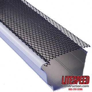 Wire mesh gutter guards