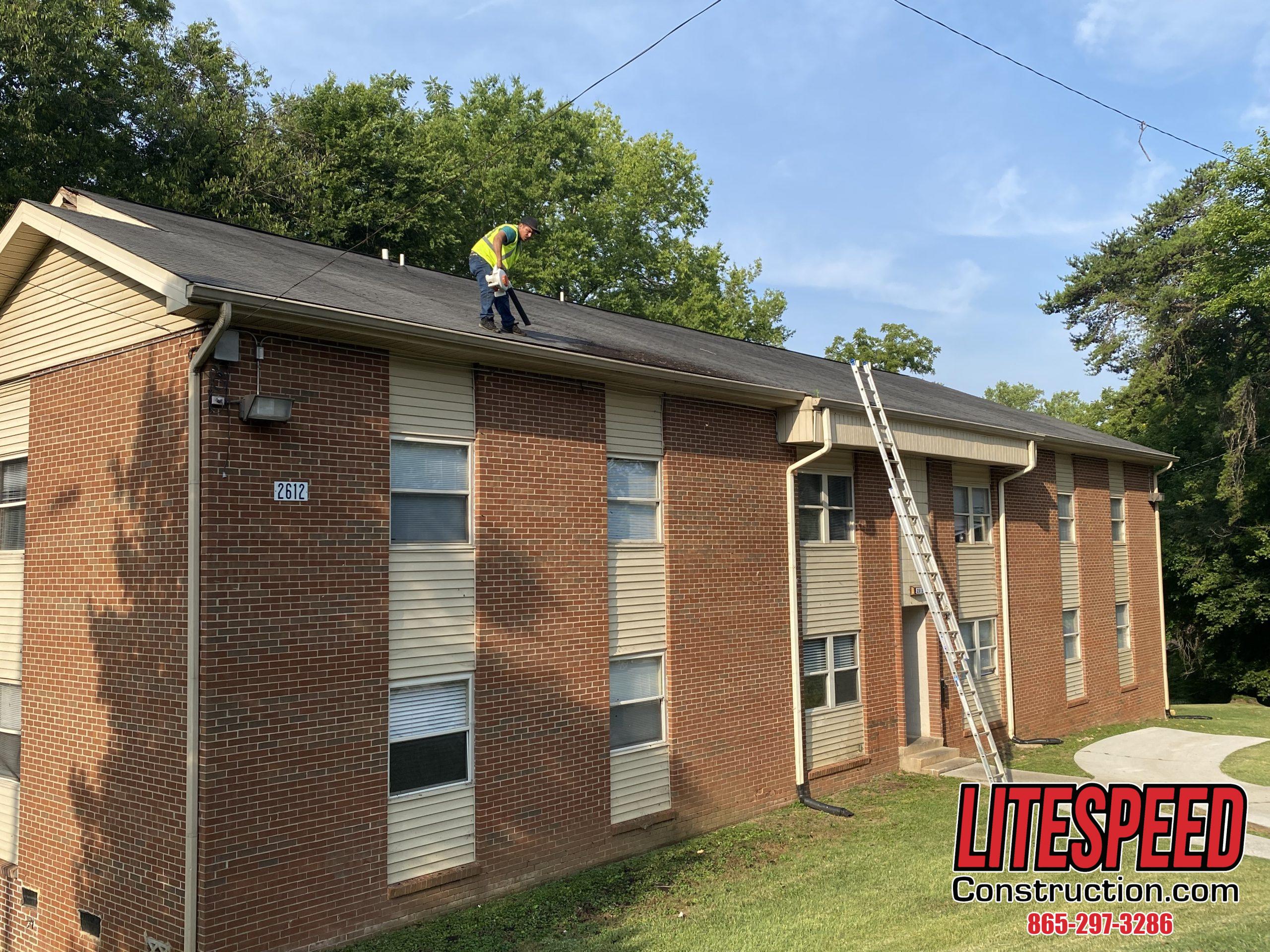 Apartment Building Roof Tune Up