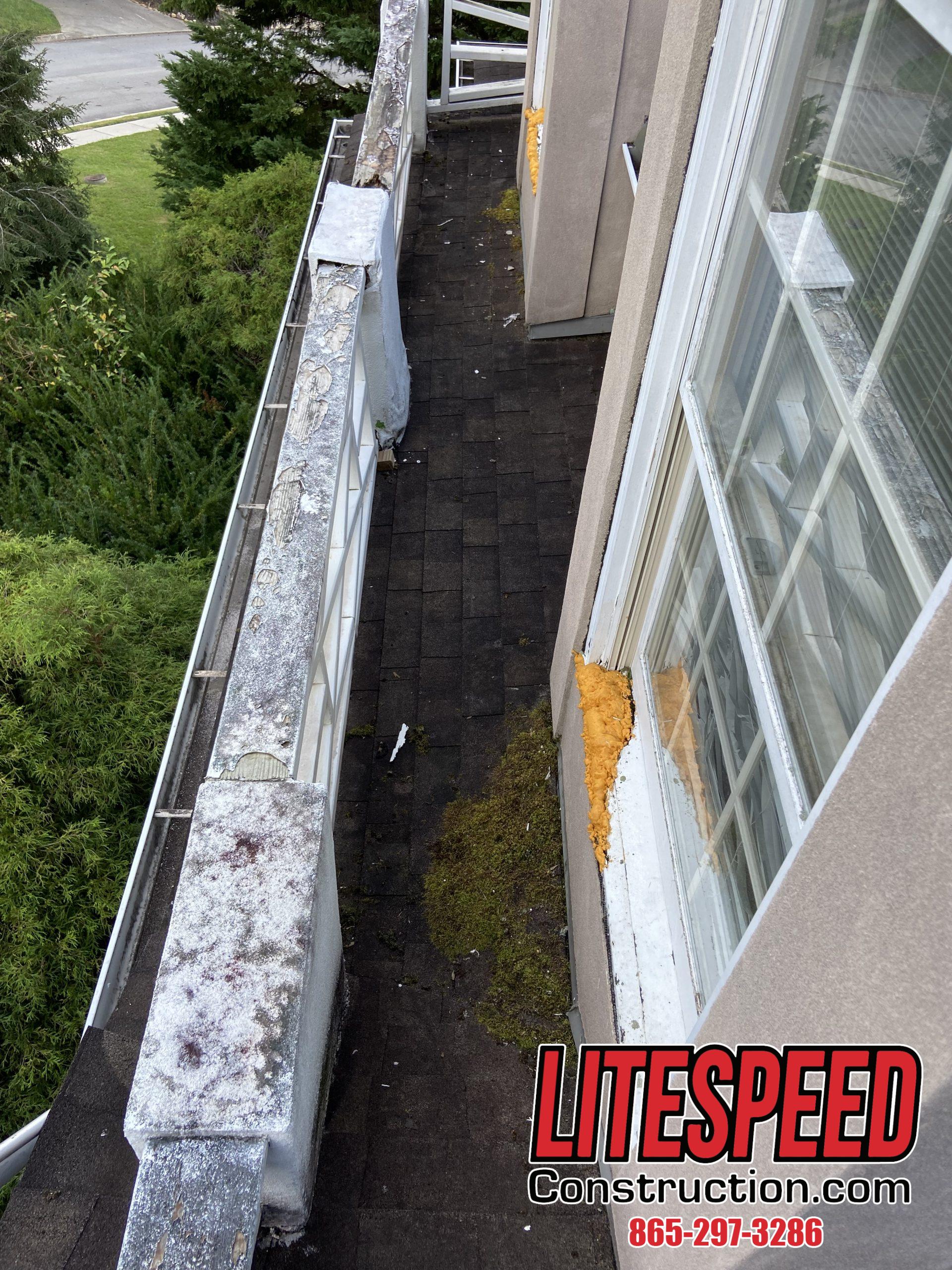 Roof Railing is Rotten