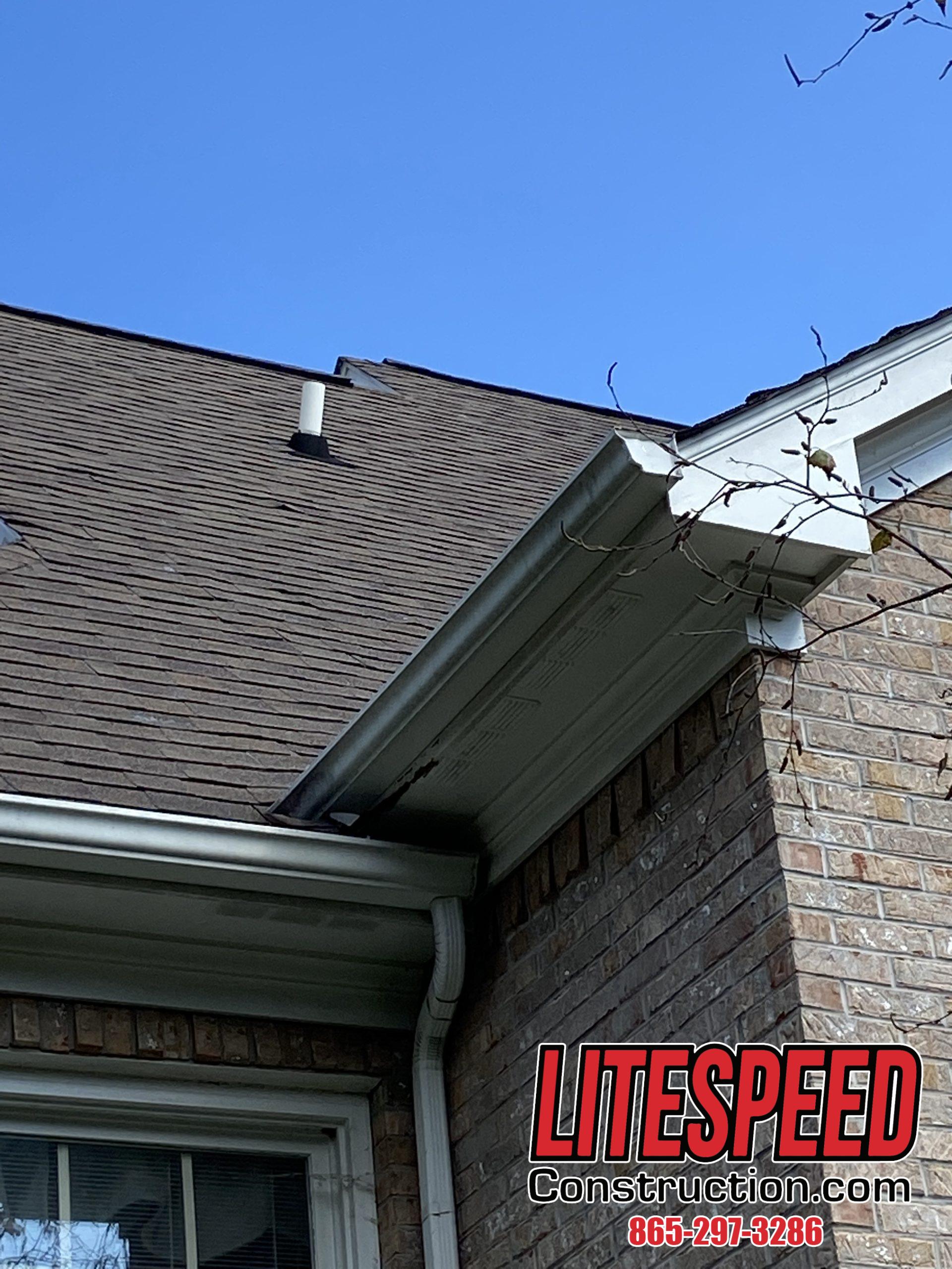 These Gutters will probably need to be replaced when the roof is redone