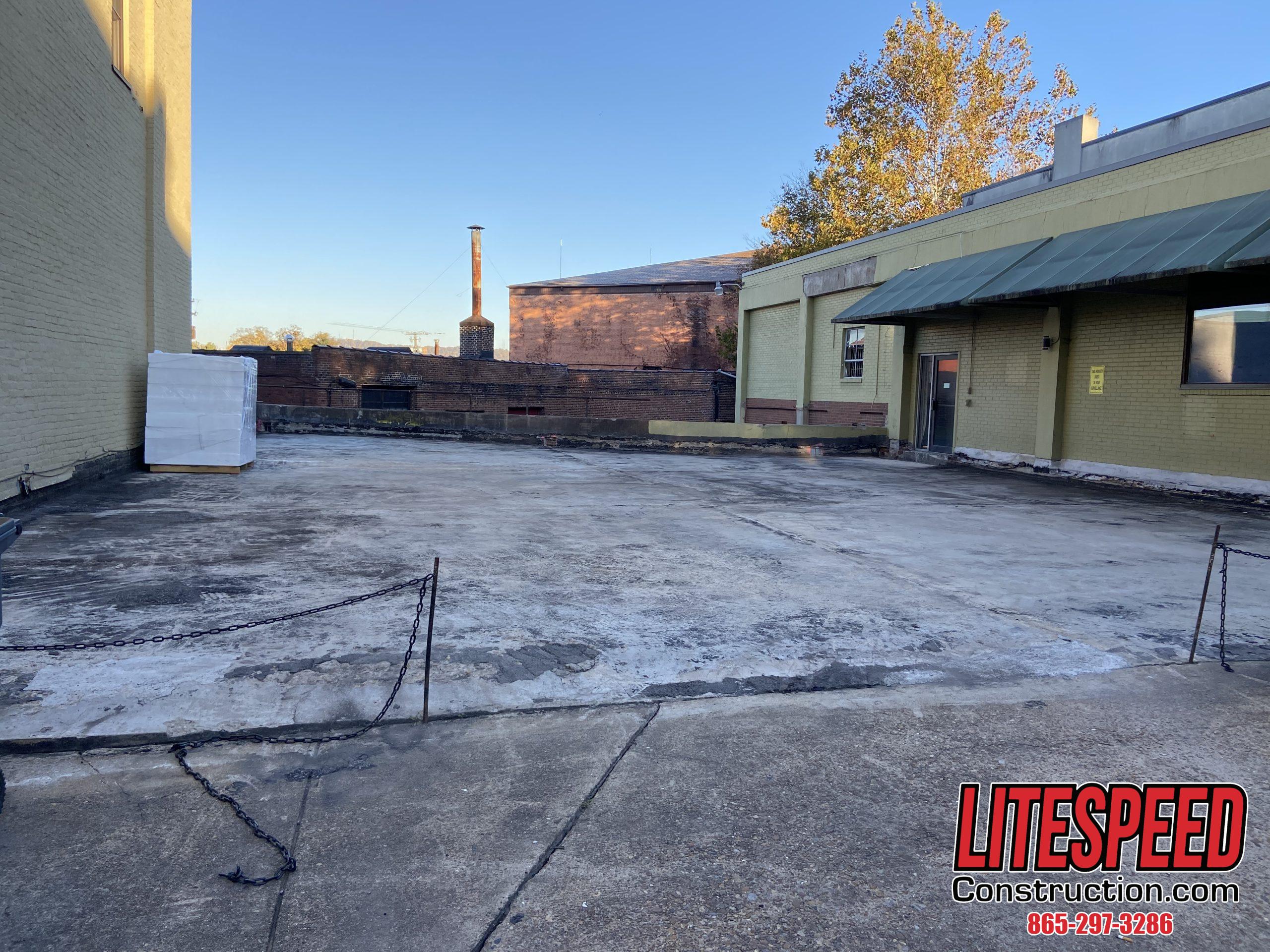Waterproofing a Commercial Basement at Knoxville