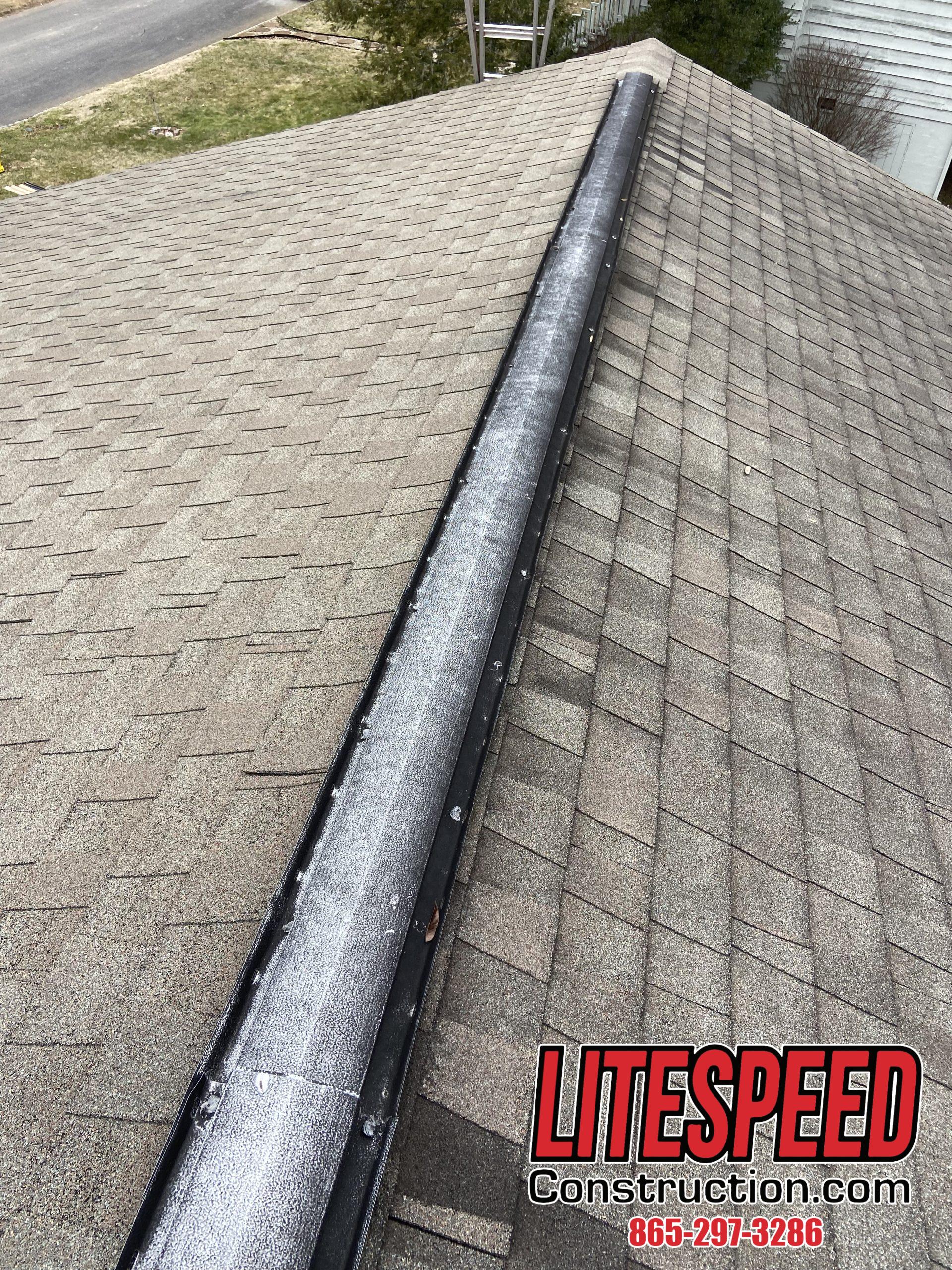 Roof inspection in west Knoxville reveals bad ridge vents