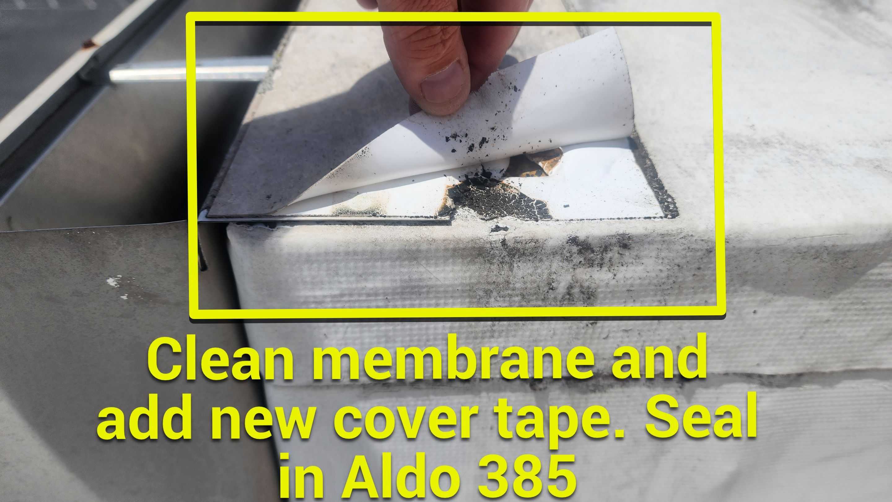 Clean the membrane