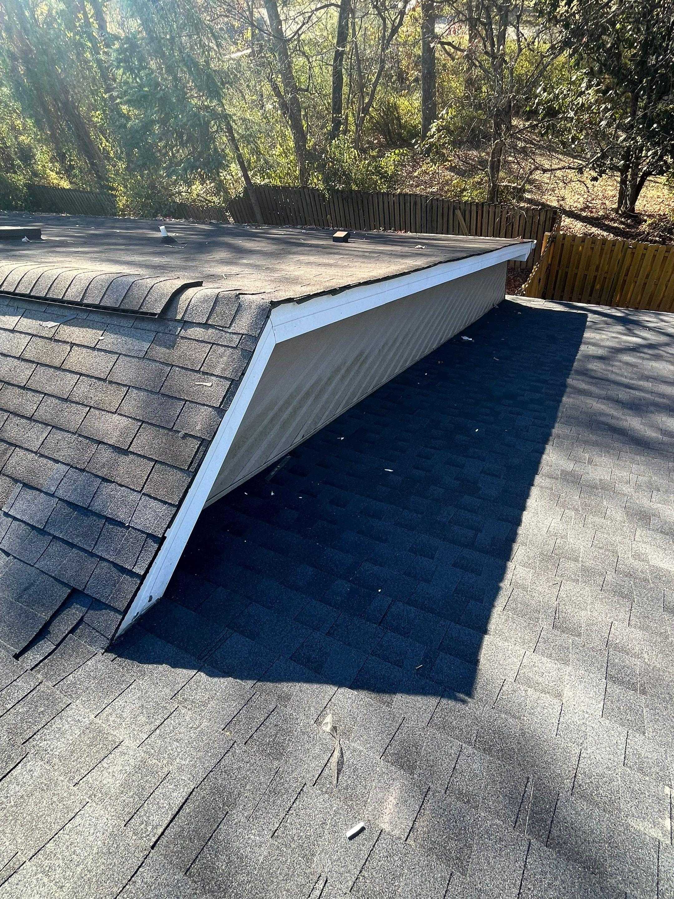 New roof replacement