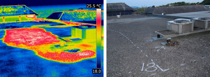 Infrared Camera Thermal Leak Detection - MidSouth Construction LLC