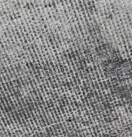 Scrim showing, commercial roof repair