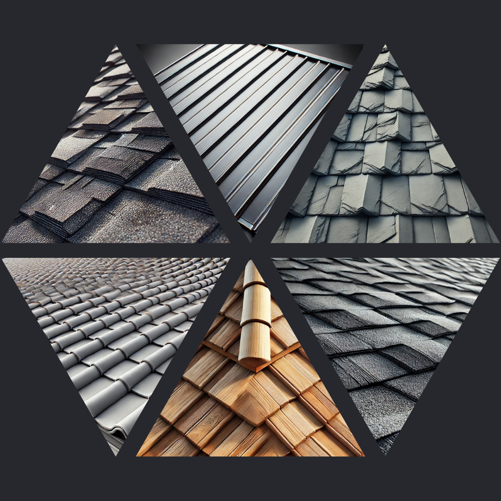 Roofing materials, Asphalt shingles, Metal roofing, Slate roofing, Tile roofing, Wood shingles, Roof durability, Roofing cost, Roofing aesthetics, Roof maintenance, Roofing longevity, Energy-efficient roofing, Eco-friendly roofing, Weather-resistant roofing, Knoxville roofing options