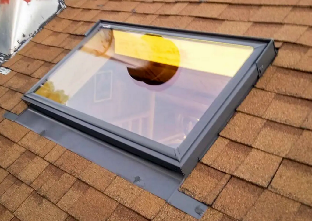 skylight in roof