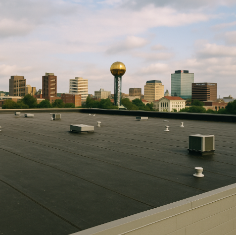 commercial roof cost, commercial roofing Knoxville, flat roof cost 2025, TPO roof pricing, EPDM roof cost, metal roof commercial, roof replacement cost TN, commercial roof estimate, cost per square foot roofing, roofing contractors Knoxville, commercial roof options, PVC roof cost, best commercial roof material, low slope roof cost, commercial roof replacement Knoxville