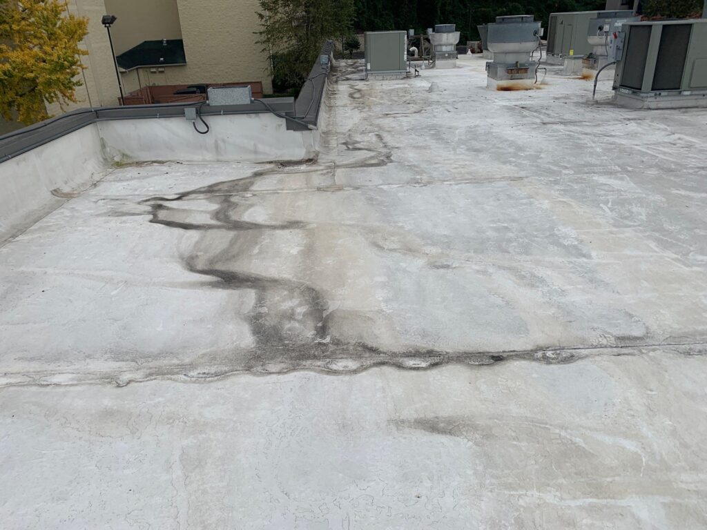 Commercial roof membrane failure, flat roof damage signs, commercial roofing Knoxville TN, roof membrane blistering, flat roof ponding water, EPDM membrane failure, signs of TPO roof failure, commercial roof leaks, membrane roof inspection, Knoxville roofing contractors, Litespeed Construction roofing, early signs roof membrane fails, roof maintenance tips commercial, best commercial roofing TN, roof damage prevention