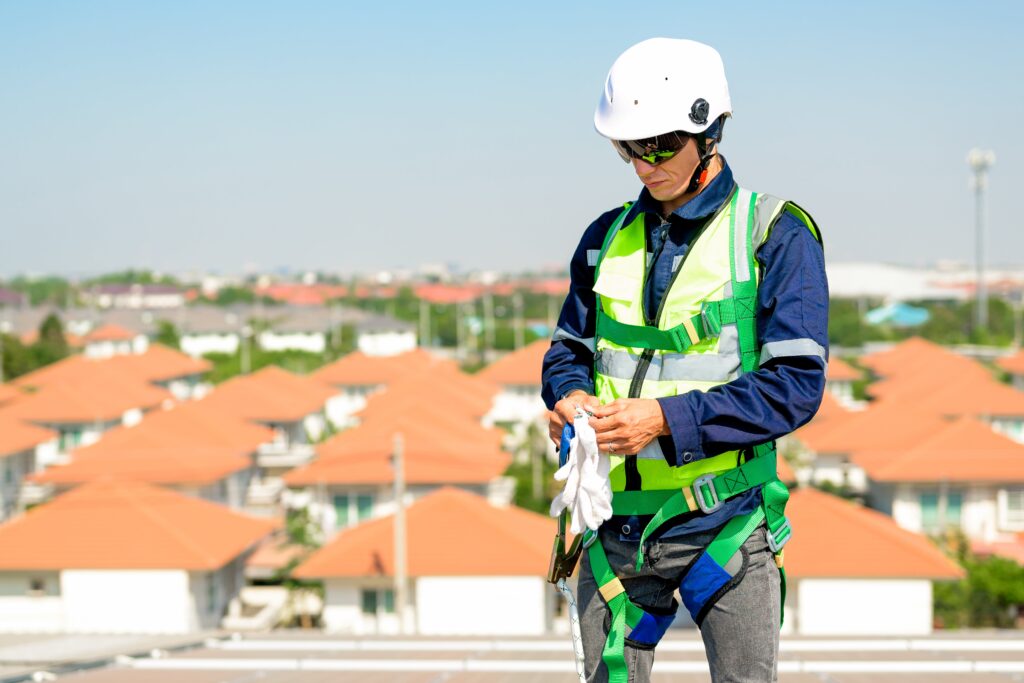 fall protection on commercial roofs, OSHA fall protection guidelines, commercial roofing safety systems, fall arrest systems roofing, roof safety OSHA, fall hazards commercial roofing, fall protection plan example, fall prevention on roofs, fall protection equipment, commercial roof safety, fall protection Knoxville TN, fall safety roof anchors, commercial roofing fall safety tips, fall protection company Knoxville, Litespeed Construction roofing