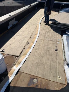 commercial roof TPO overlay Knoxville TN, TPO overlay Knoxville TN, commercial roof repair Knoxville TN, flat roof skylight repair Knoxville, TPO roof over EPDM, commercial roof core samples, commercial roof leak repair Knoxville, low slope roofing Knoxville TN, commercial roof moisture intrusion repair, commercial roofing Knoxville TN 37902